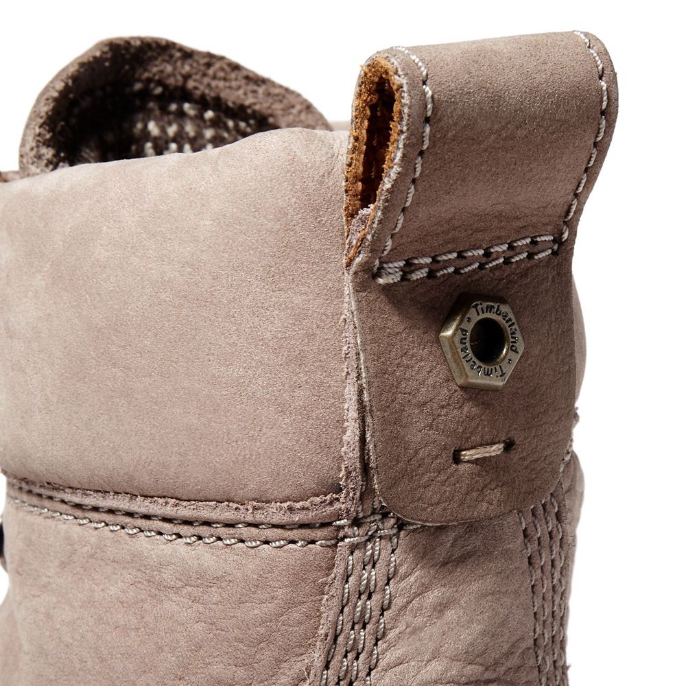 Timberland 6-Inch Μποτακια Γυναικεια Γκρι - Courmayeur Valley - Greece 6294710-YI